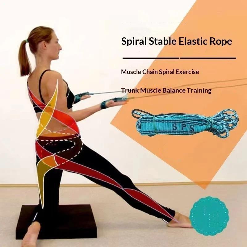 (WHDR) Correia De Alongamento Material Ecológico Corda Elástica 1 Unidade Para Dança Yoga Home Gym Exercícios De Treinam