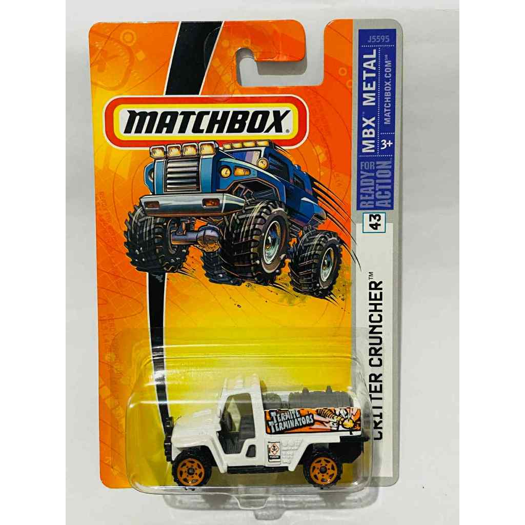 Matchbox - Critter Cruncher - Básico Ready Action