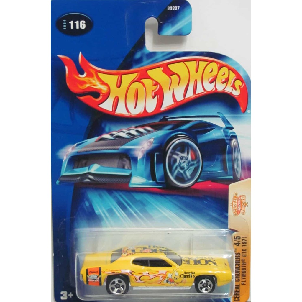 Hot Wheels Cereal Crunchers - Plymouth GTX 1971