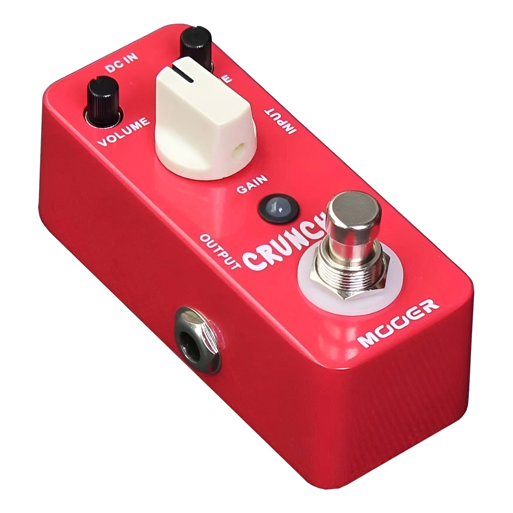 Pedal Mooer Distortion Mcd Cruncher Vermelho