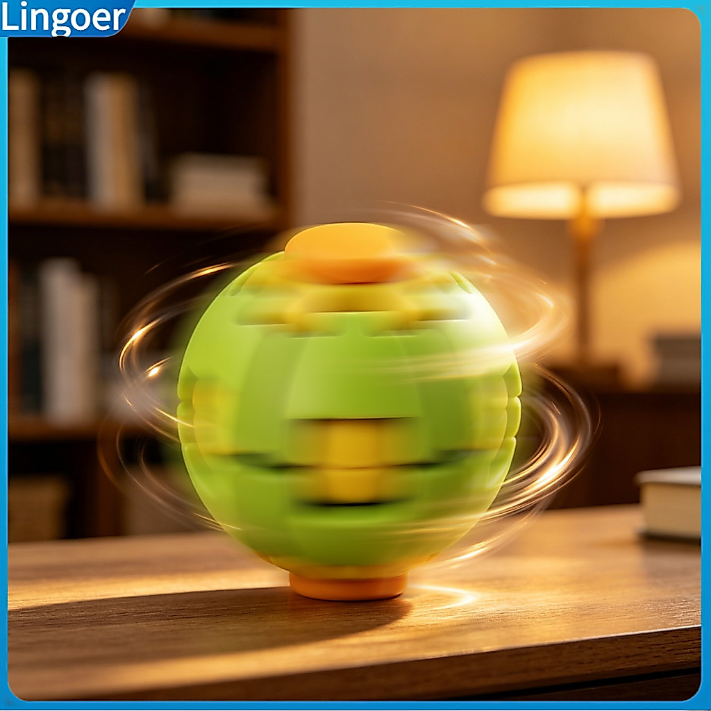 3d Printed Stress Relief Spinning Ball Fidget Spinner Toy for Kids Teens Adults – Anxiety Focus Desk Rotating Splicing
