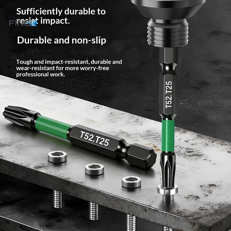 FINGE 10Pcs Torx Hex Head Conjunto De Bits De Chave De Fenda Magnética De Alta Dureza S2 Aço Para Ferramentas De Reparo