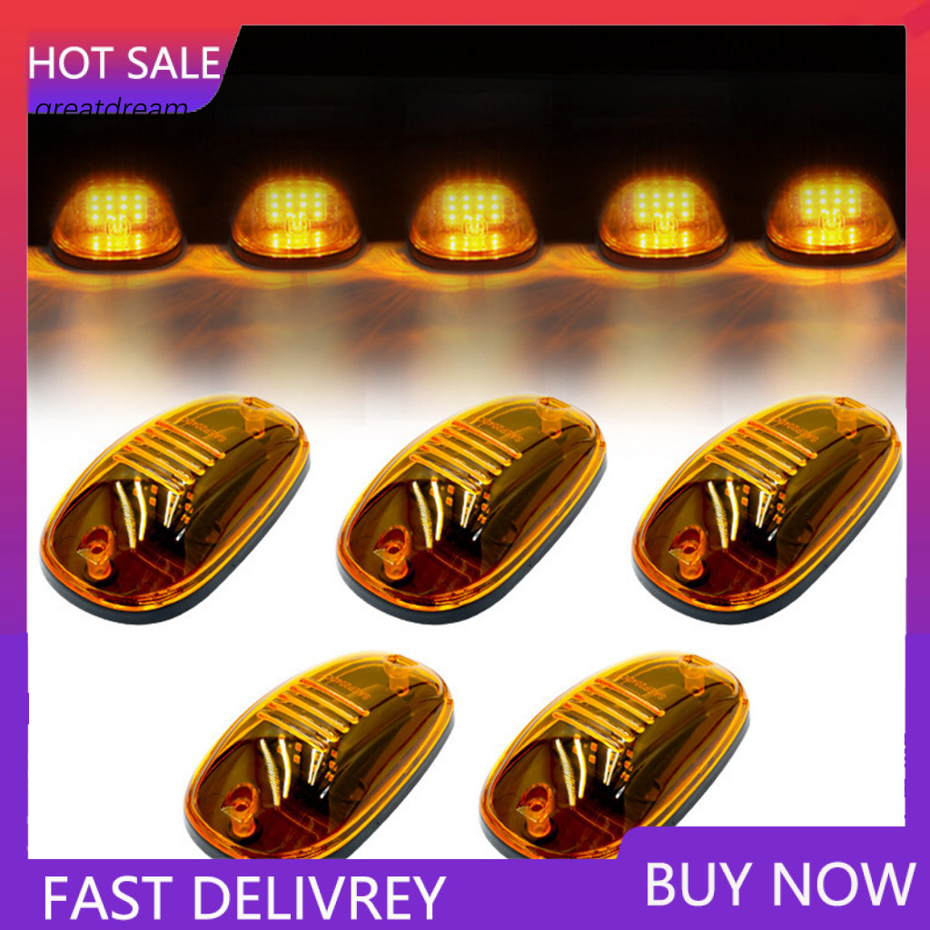 Led Cab Roof Lights Long-lasting Ceiling Lamps Truck High Lumen Super Bright Ip67 Waterproof Universal Fit Easy Install