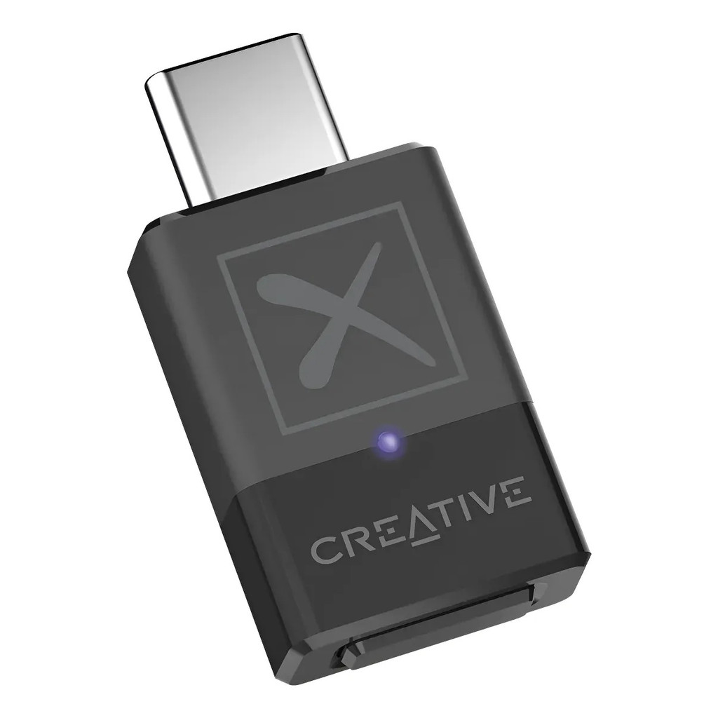 Transmissor Áudio Bluetooth 5.3 Creative BT-W5 USB-C AptX