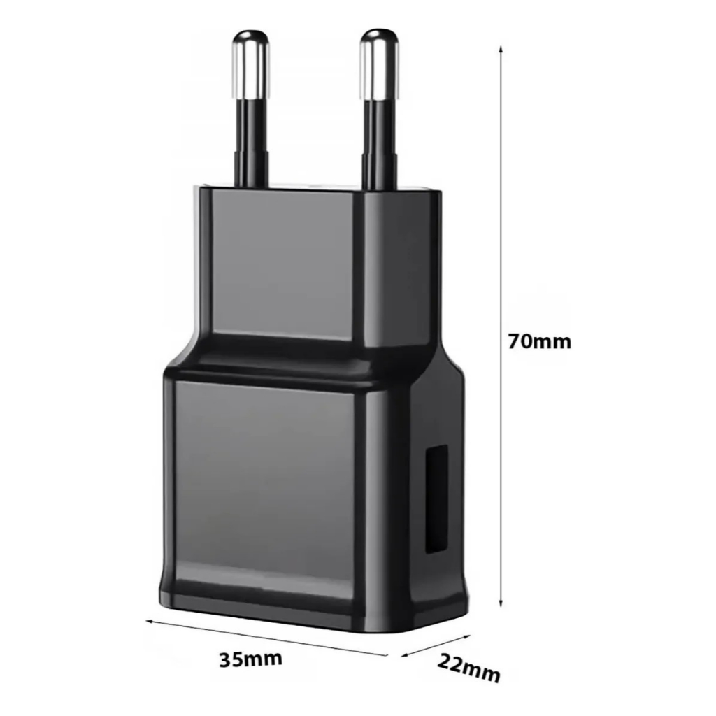 Adaptador Fonte Usb Carregador Tomada Plug 5v 2A Bivolt