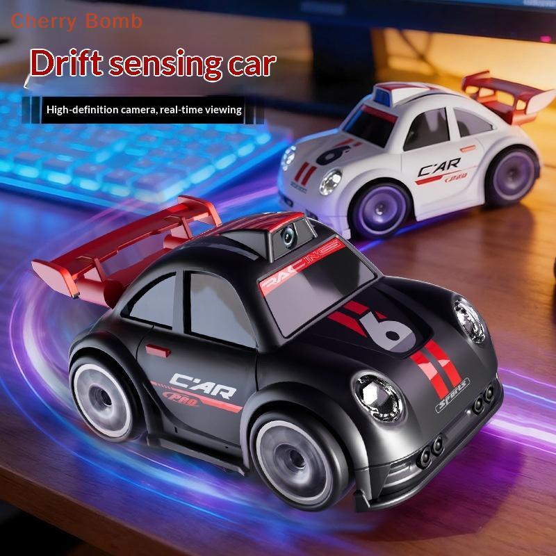 (Cherry Bomb) Conexão WiFi Estável Mini RC Drift Car 2.4G FPV HD Tela Da Câmera Controle Remoto 1 Conjunto Brinquedo De