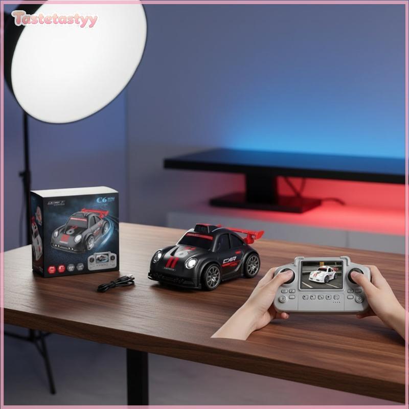 Tastetastyy Mini RC Drift Car 2.4G FPV HD Câmera Tela WiFi Controle Remoto 1 Conjunto Para Crianças Adulto Interior Ao A