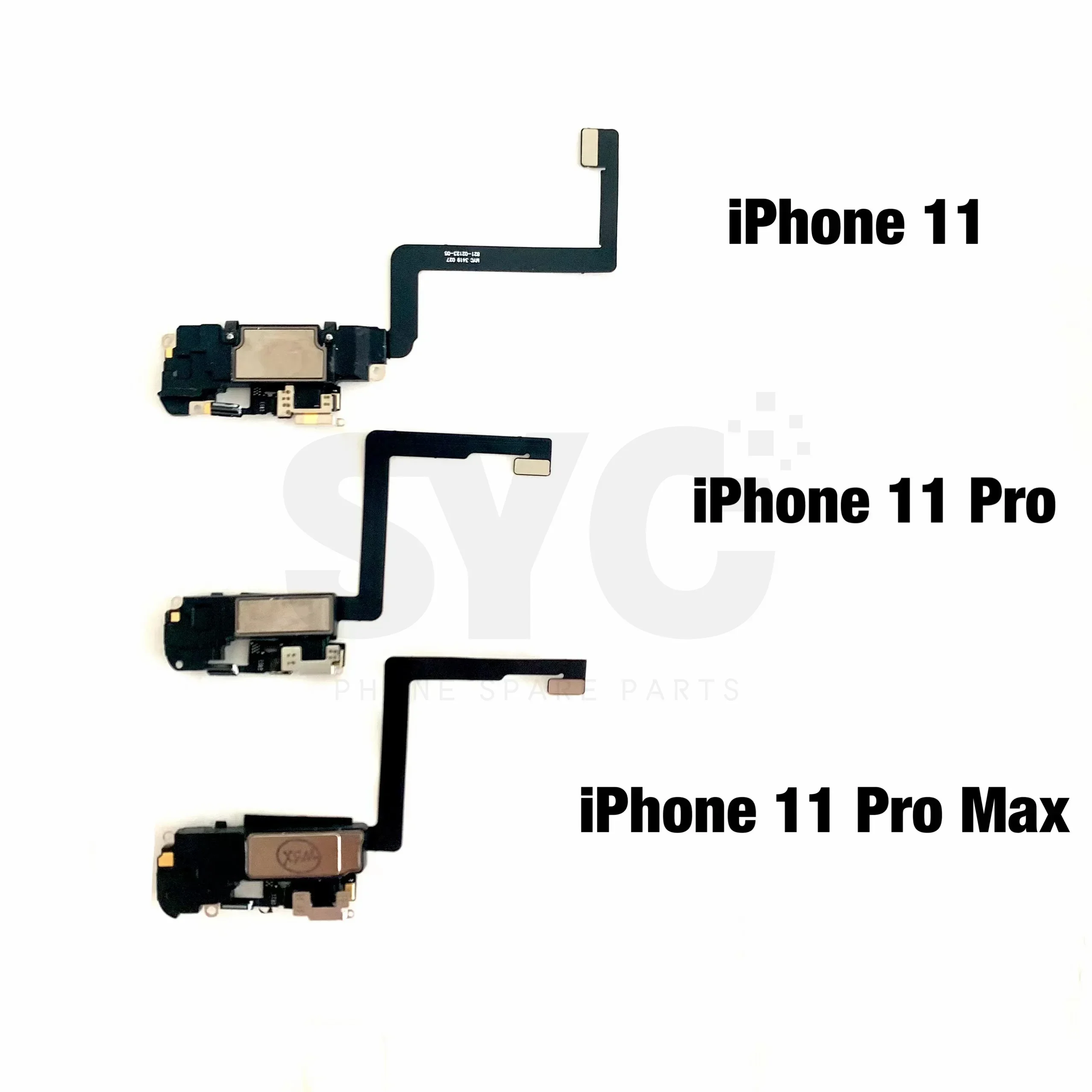 New Speaker For iPhone 11 Pro Max Proximity Sensor Sound Earpiece Speaker Flex Cable Phone Parts