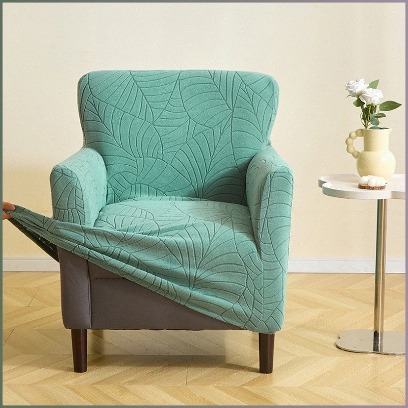 【Anti-Stain Fabric】Universal Jacquard Sofa Protector For Single Chairs/Home/Lanchonete Durable