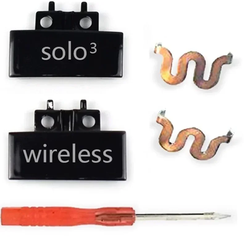Replacement Metal Buckle Lock Logo Connector Parts Repair Parts for Beats Solo 3/Solo3 Wireless Headphone