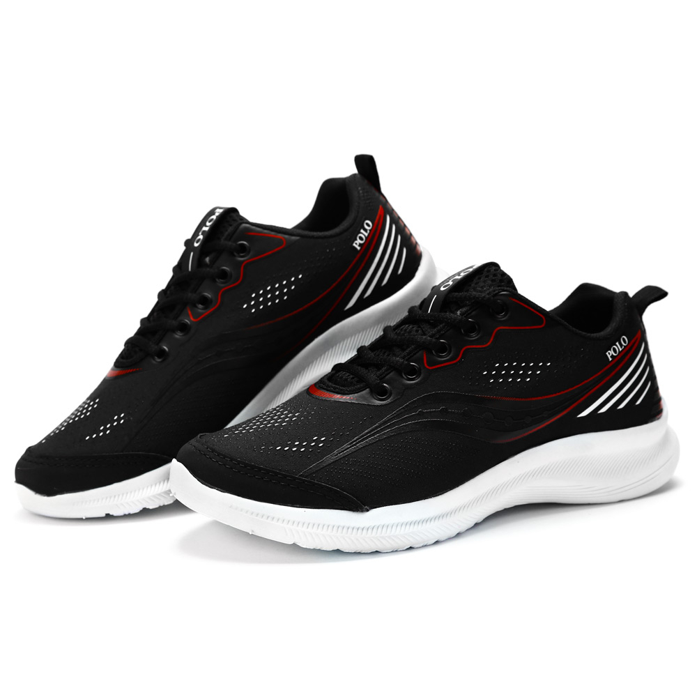 Tênis Polo Running Unissex Esportivo Feminino Masculino Fitness Caminhada Academia Moda Conforto