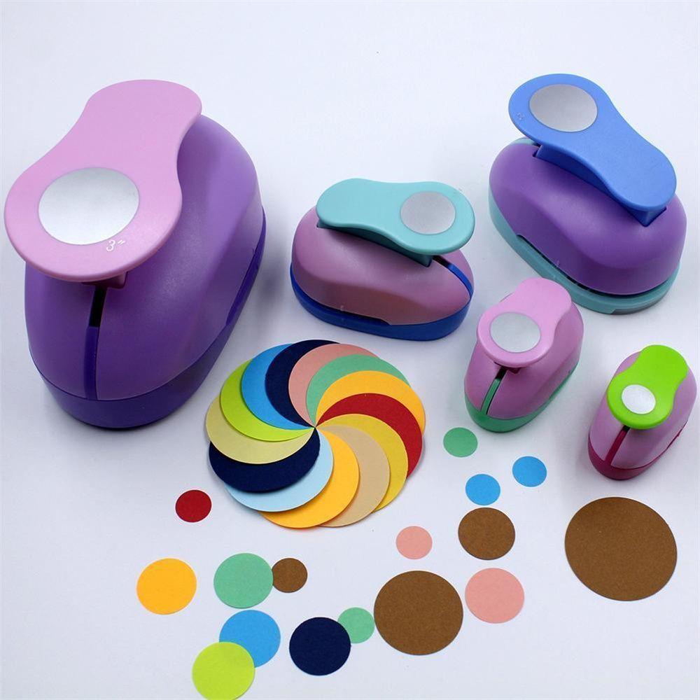 Perfurador Circular Para Papel De Bricolagem Kid Toy Paper Embossing Sharper Children 9/16/25mm Punches Maker