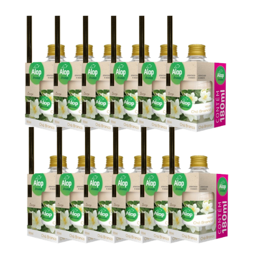 CAIXA 12 DIFUSOR AMBIENTE 180ML IDEAL RENDA EXTRA