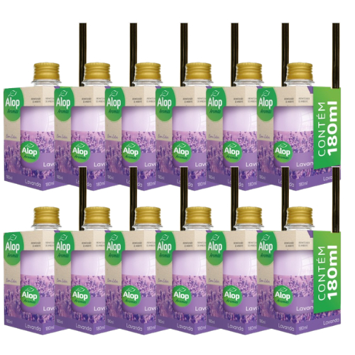 CAIXA 12 DIFUSOR 180ML PARA LOJISTAS E REVENDEDORES