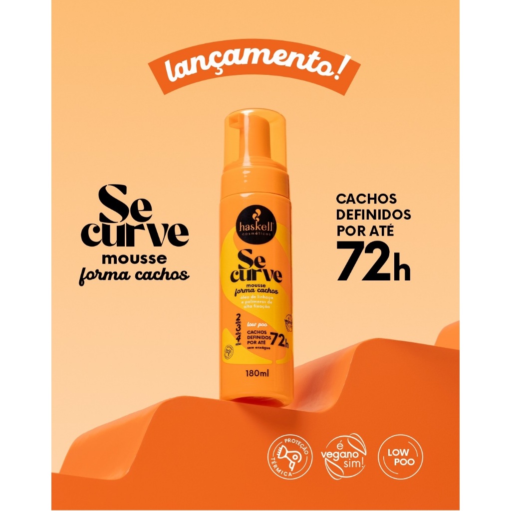 Mousse Forma Cachos Se Curve 180ml Haskell