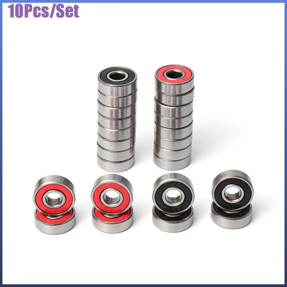 10 Pçs/set 608rs Resistência Ao Desgaste Popular Sulco Profundo De Aço Carbono