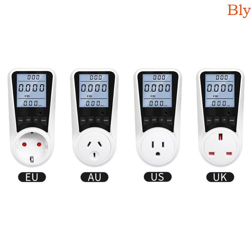 O Medidor Energia Bly 100-240V Obstrui Monitoramento Tensões Tela Retroiluminada