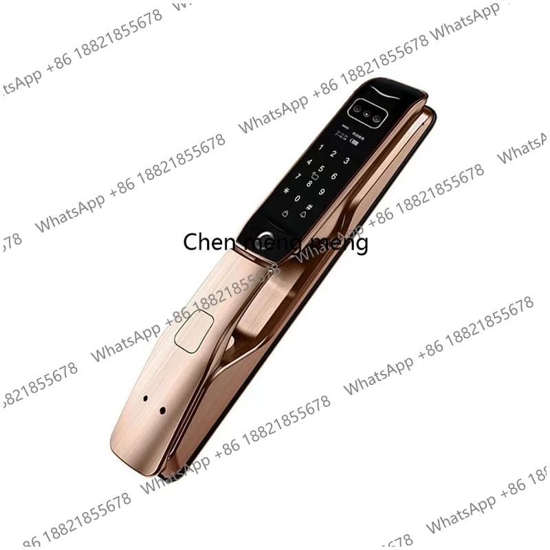 EGFirtor Tuya Wifi Fingerprint Smart Door Lock 3D Face Recognition Electronic Password Home Security Alarm Sensor Door Lock