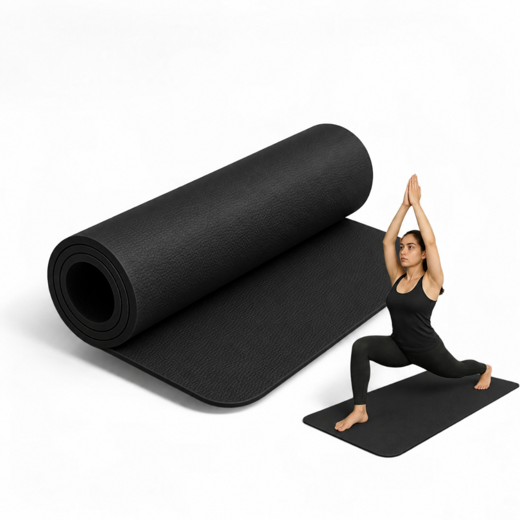 Tapete De Yoga E Pilates 6mm Antiderrapante Owo Fitness
