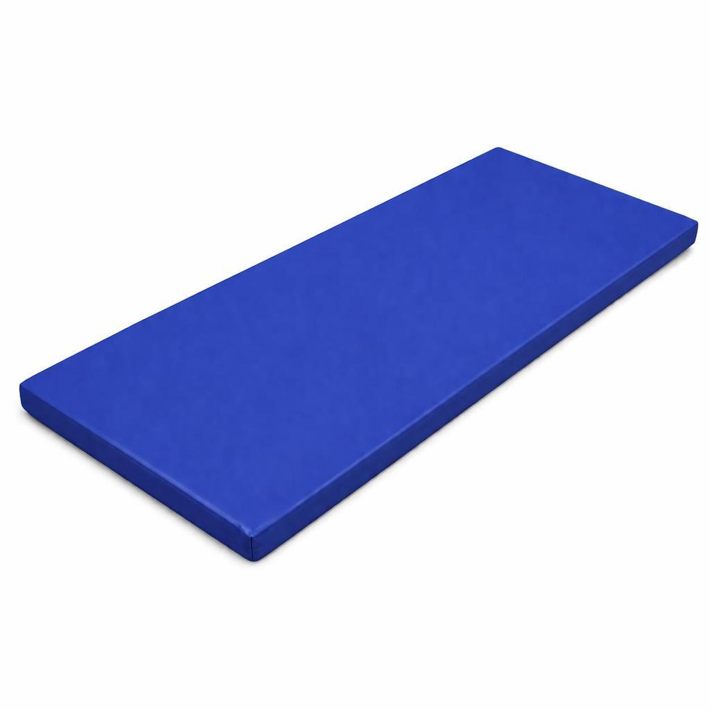 Desconto Colchonete azul Academia Fitness Alta Densidade Confortável Resistente Antiderrapante Treino Casa e Academia de