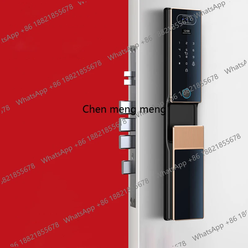 EGFirtor Face Recognition Smart Door Lock Fingerprint WIFI APP Remote Control Home Security Gate Electronic Lock With Cylinder
