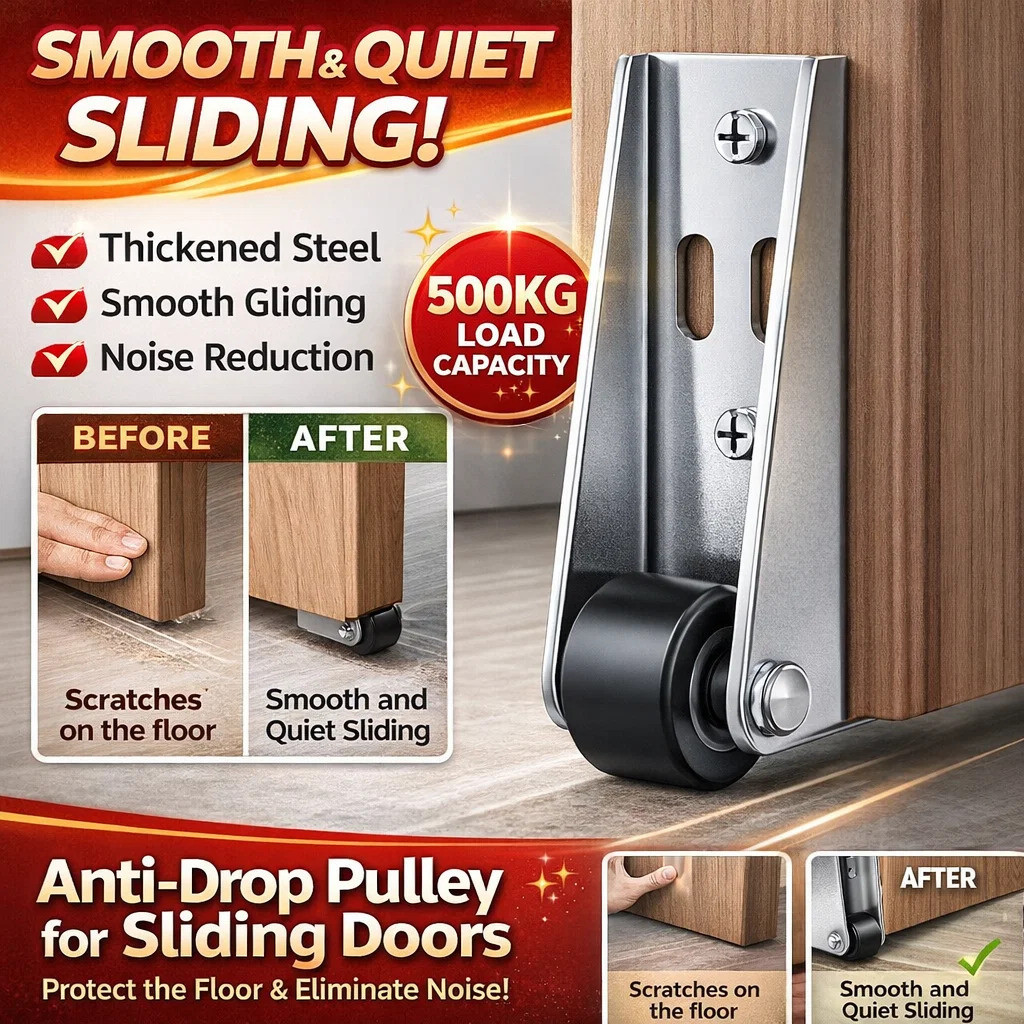 [Prevent Misalignment] [Fix Sagging] Sliding Repair Roller/Door Wheel/Door Roller/Door Support Wheel