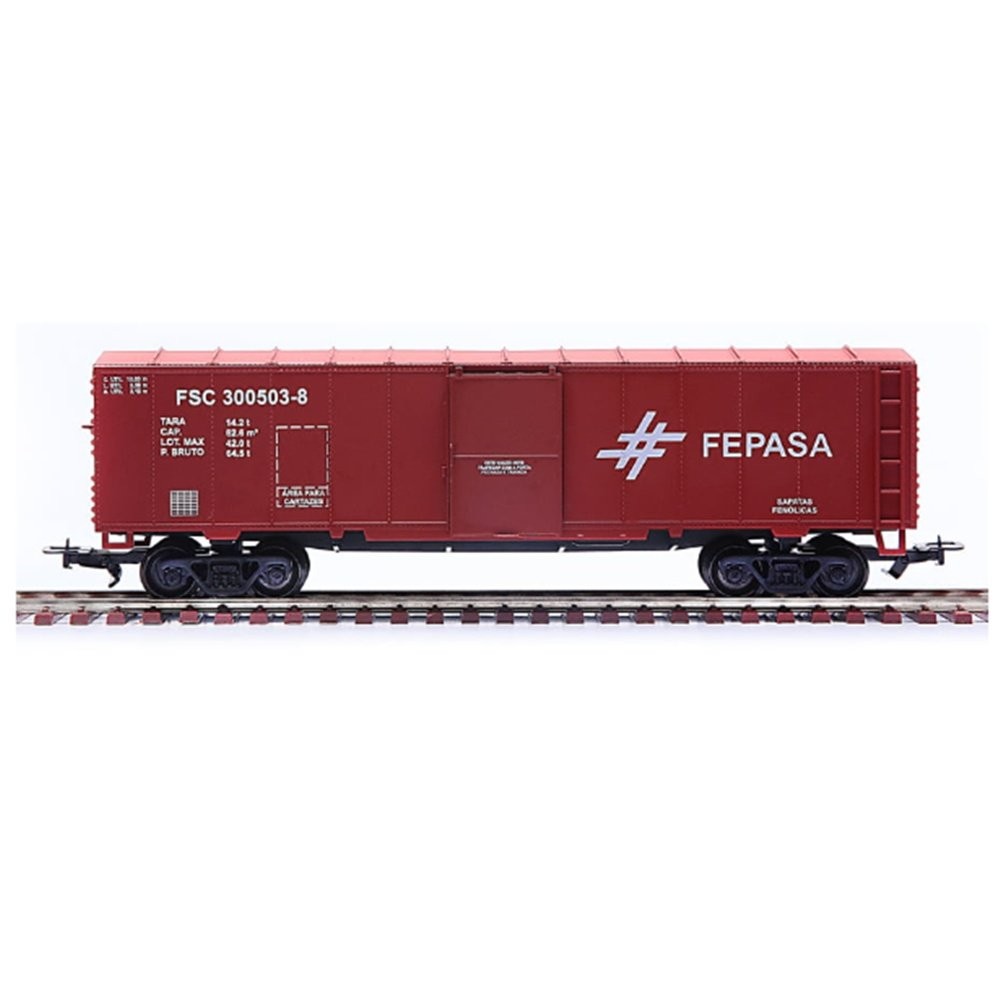 Vagão Fechado Sliding Door (FSC 300503-8) - Fepasa - 1:87 - HO - Frateschi