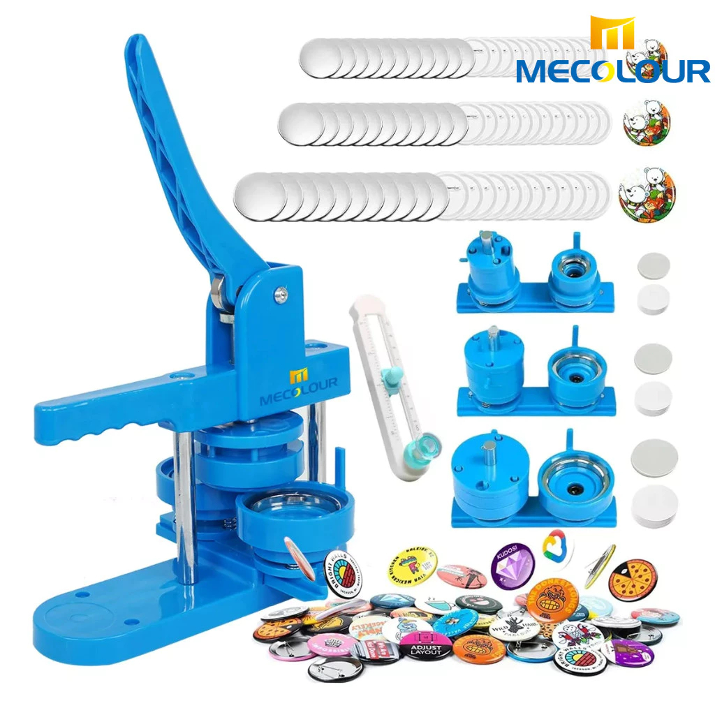 32/44/58mm 300 Button-3 Kit Sliding Badge Machine Set Button Machine, Button, Brooch