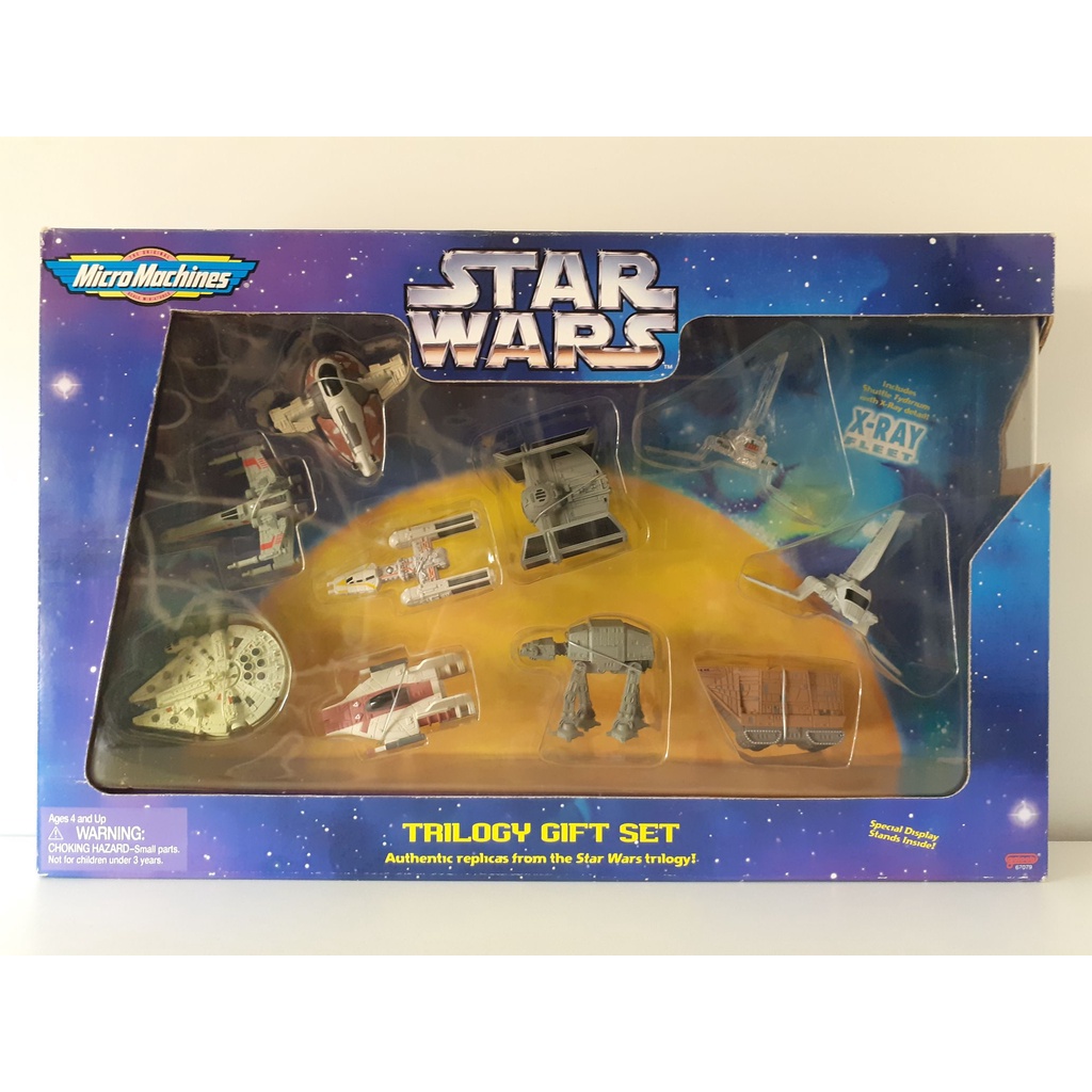 Star Wars Micromachines Gift Set 10 Naves X Wing Tie Gp