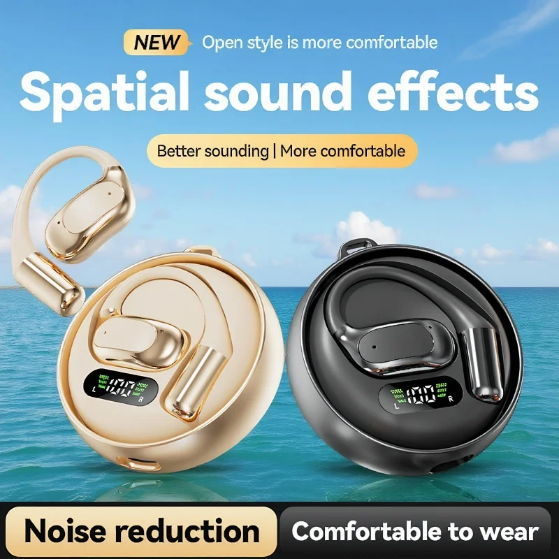 New Hot AI Real Time Translation Earbuds Portable Smart Touch Headphones Wireless Bluetooth Noise Earphones For Sport Sleep Game