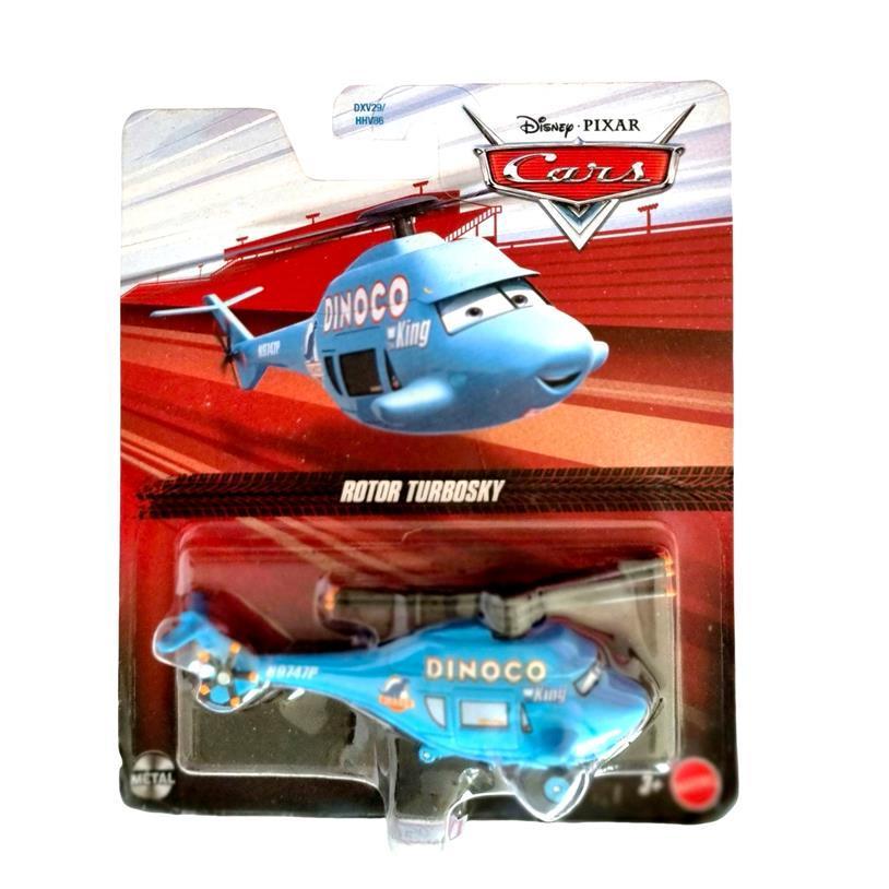 Disney Cars Rotor Turbosky Dinoco Helicopter Helicóptero