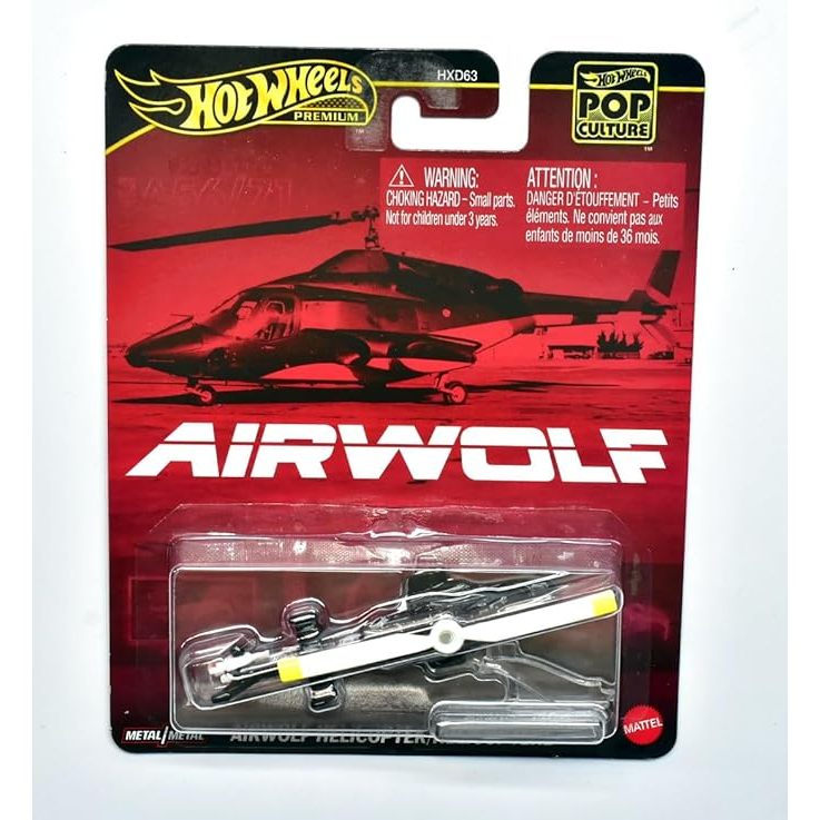 Hot Wheels Airwolf Helicopter Pop Culture