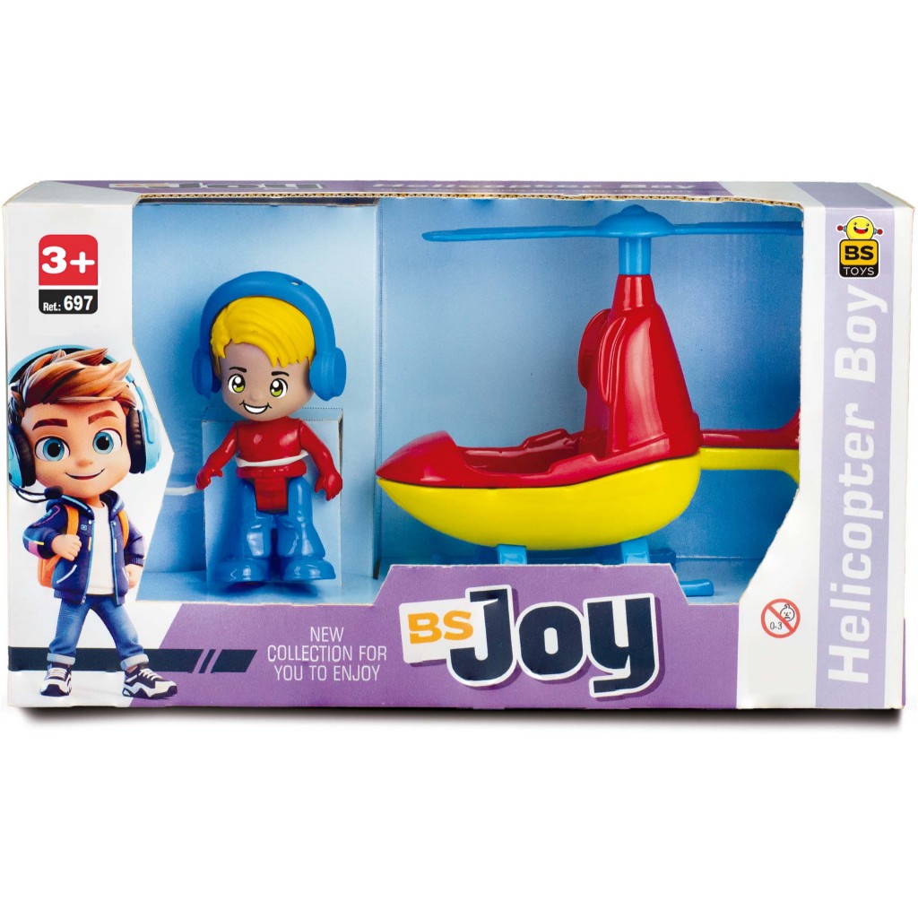 Bs Joy Helicopter Boy divertido pedagogico bs toys 697