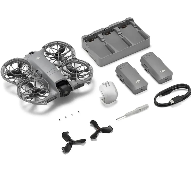 Drone DJI Neo 2 Fly More Combo 4K e GPS Sem Controle - Versão 2026