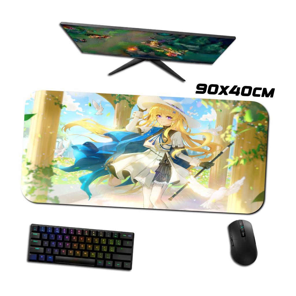 Mouse Pad Gamer - Phoebe 4 - Wuthering Waves - 90x40 80x40 60x40 70x30 40x45 cm