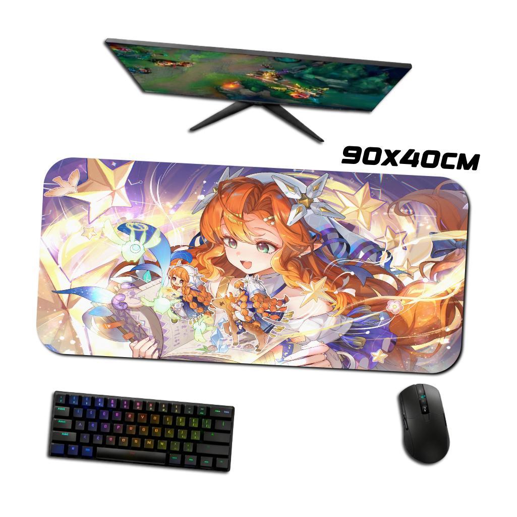 Mouse Pad Gamer - Sigrika 4 - Wuthering Waves - 90x40 80x40 60x40 70x30 40x45 cm