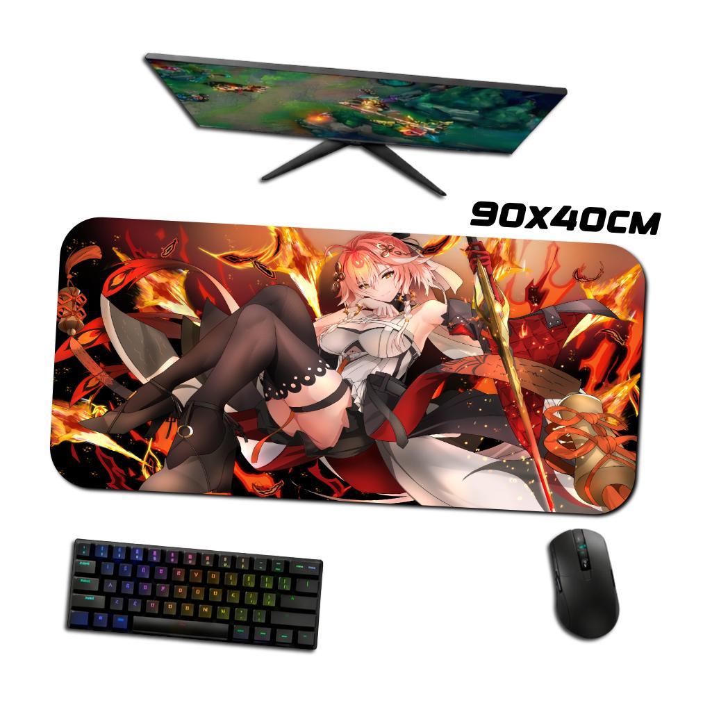 Mouse Pad Gamer - Changli 2 - Wuthering Waves - 90x40 80x40 60x40 70x30 40x45 cm