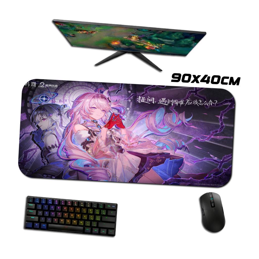 Mouse Pad Gamer - Denia 2 - Wuthering Waves - 90x40 80x40 60x40 70x30 40x45 cm