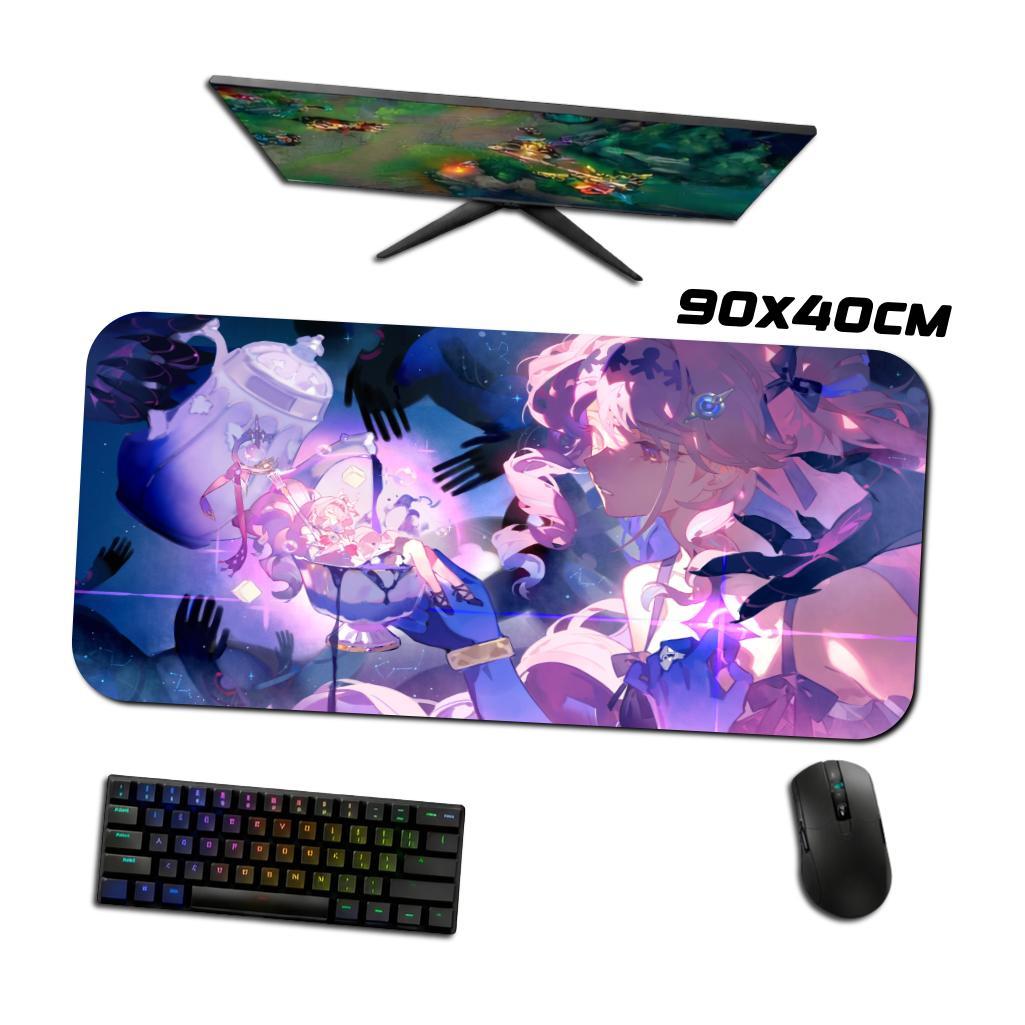 Mouse Pad Gamer - Denia 6 - Wuthering Waves - 90x40 80x40 60x40 70x30 40x45 cm