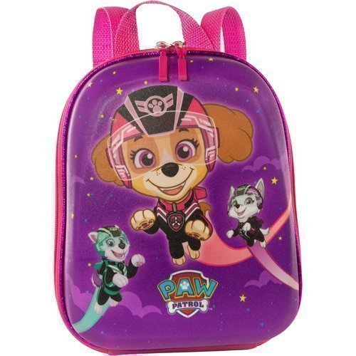 Mochila Infantil Patrulha Canina Tamanho P Roxa MAX TOY