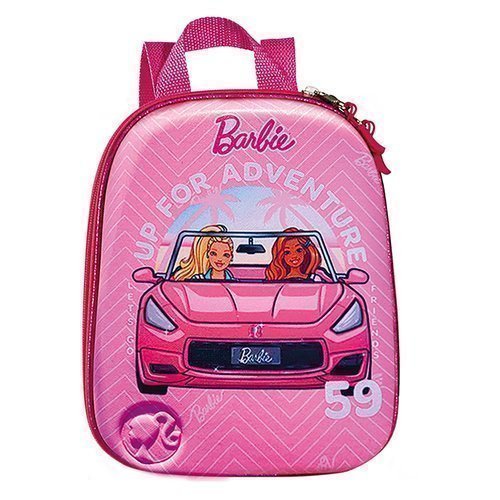 Mochila Infantil Barbie Conversível P Rosa 80% EVA 20% Poliéster MAX TOY
