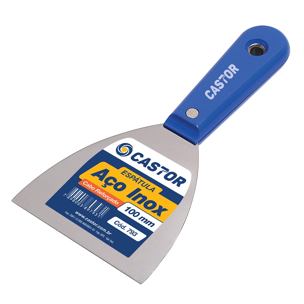 Espátula Multiuso de Aço Inox 100mm Série 790 - Castor