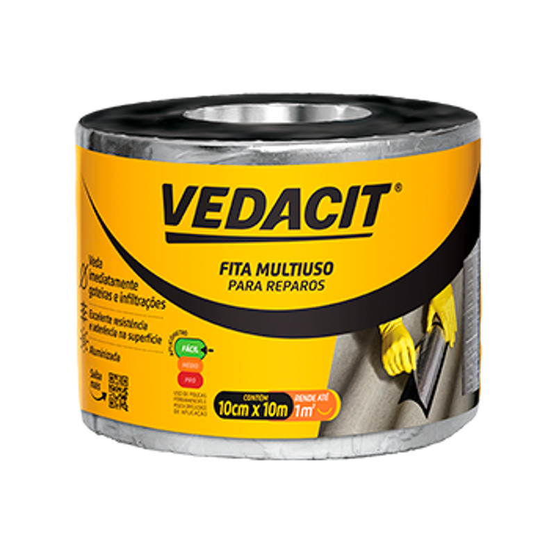 FITA MULTIUSO VEDACIT 0,1 X 10M