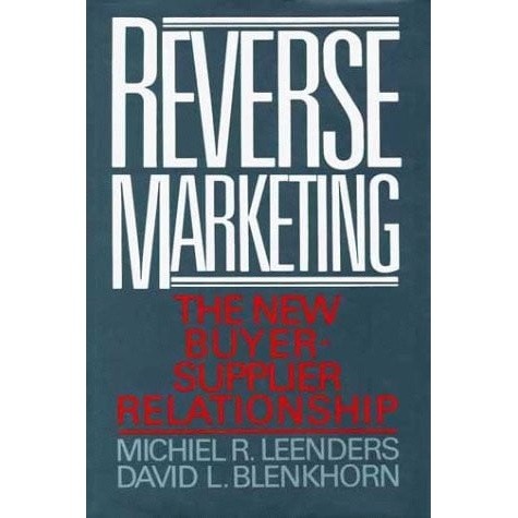 Livro Reverse Marketing The New Buyer-Supplier Relationship de Michiel R. Leenders e David L. Blenkhorn 8217846