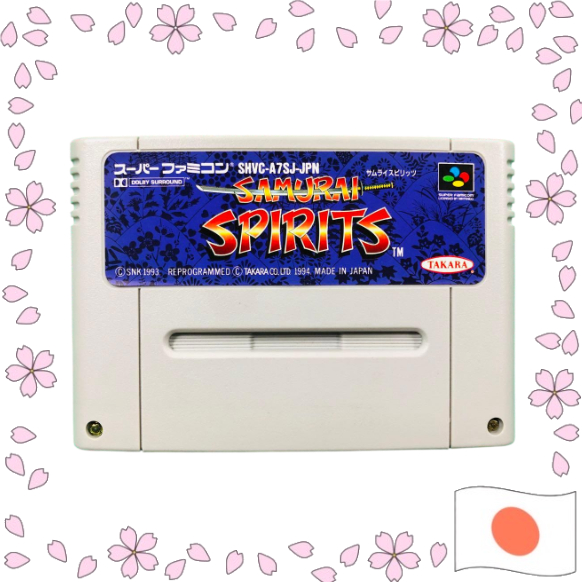 Super Famicom SAMURAI SPIRITS (Original Japanese)【Enviado diretamente do Japão】