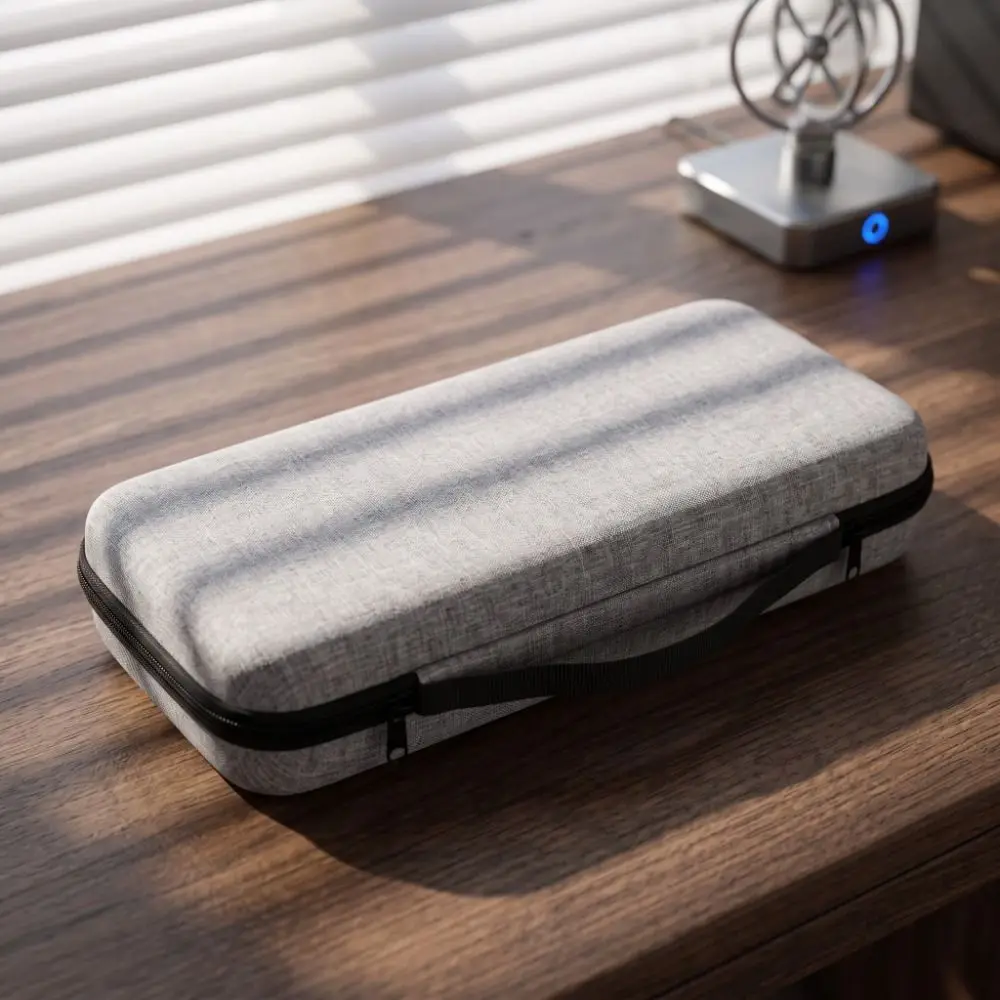 Hard Shell EVA Keyboard Storage Bag Dustproof Waterproof Mechanical Keyboard Box Portable Protective Travel Keyboard Organizer