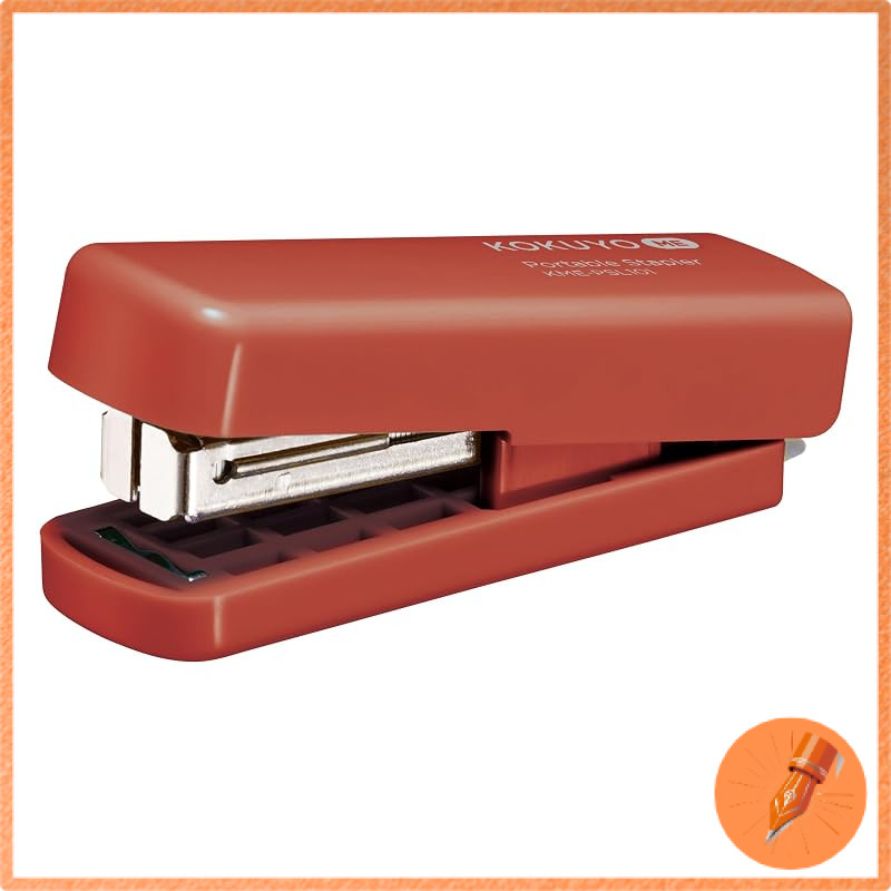 KOKUYO ME Portable Stapler Compact Handheld Stapler Multiple Color Options