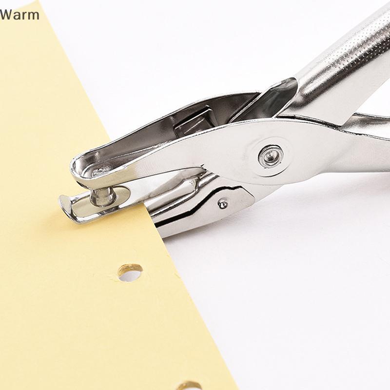 Quente 3/6mm Perfurador Portátil Único Furo Material De Papel Scrapbooking Handheld Metal Artesanato Escritório Encadern