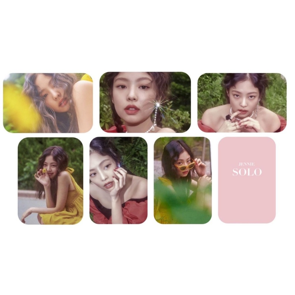 premium BLACKPINK Jennie Kim , Deslumbrante mini visual Com Estilo Elegante E . Produtos Populares De  Photocard