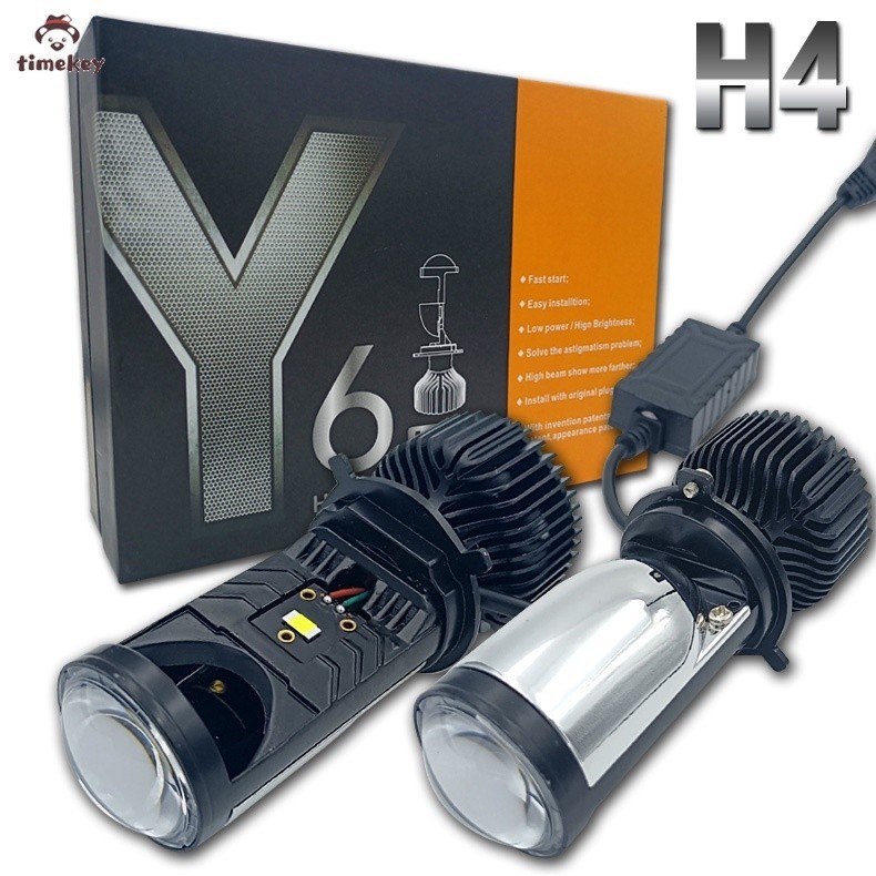 TK Popular 24000LM Ônibus 90w/H4 Led Mini Projetor De Lente De Carro Hi/Lo Kit De Conversão De Faróis